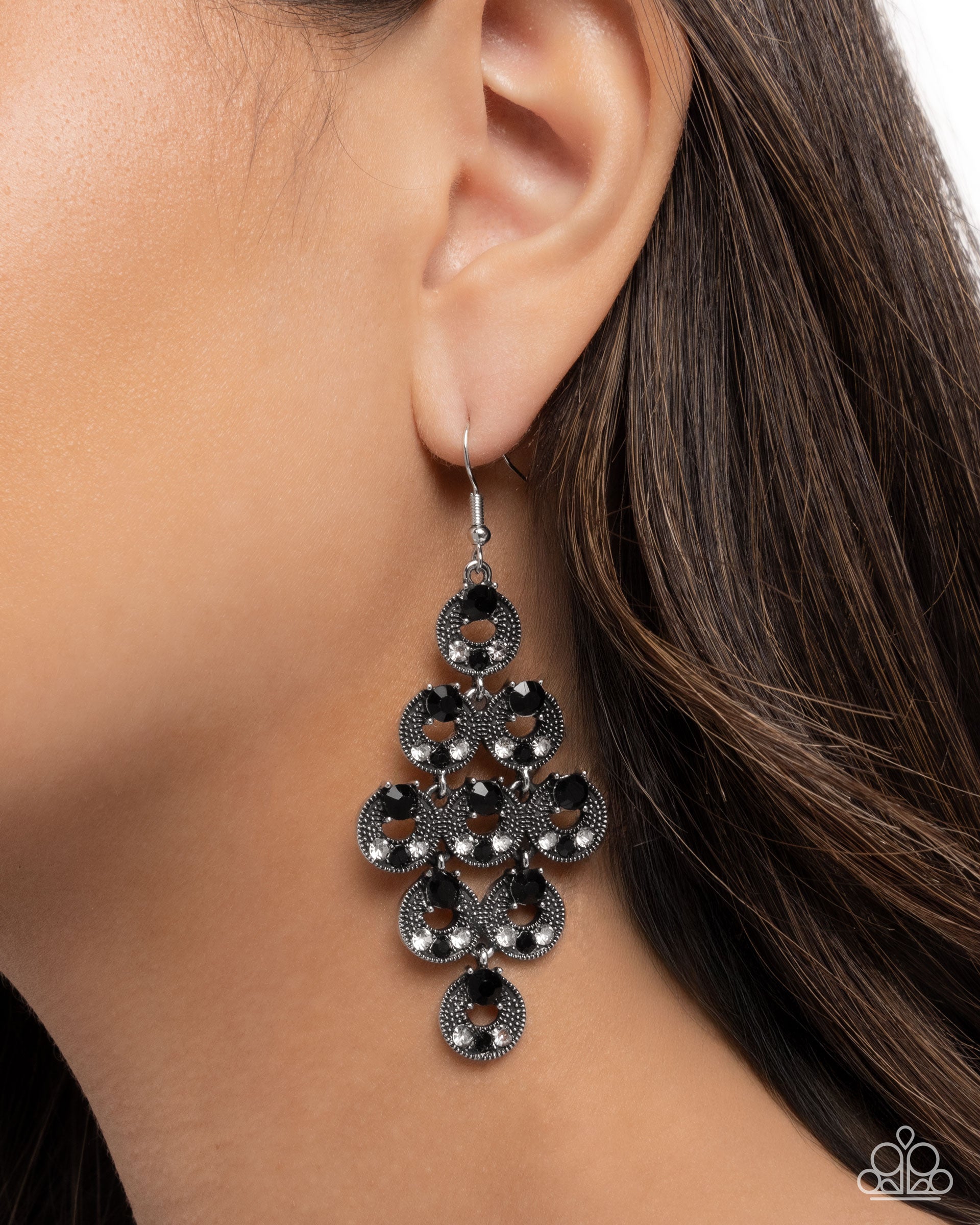 Find Your Sparkle black Paparazzi earrings – JewelryBlingThing