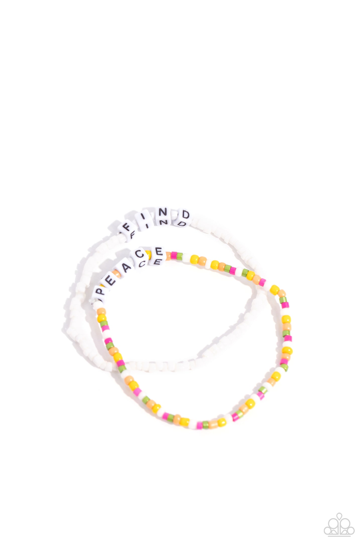 Finding Peace - multi - Paparazzi bracelet