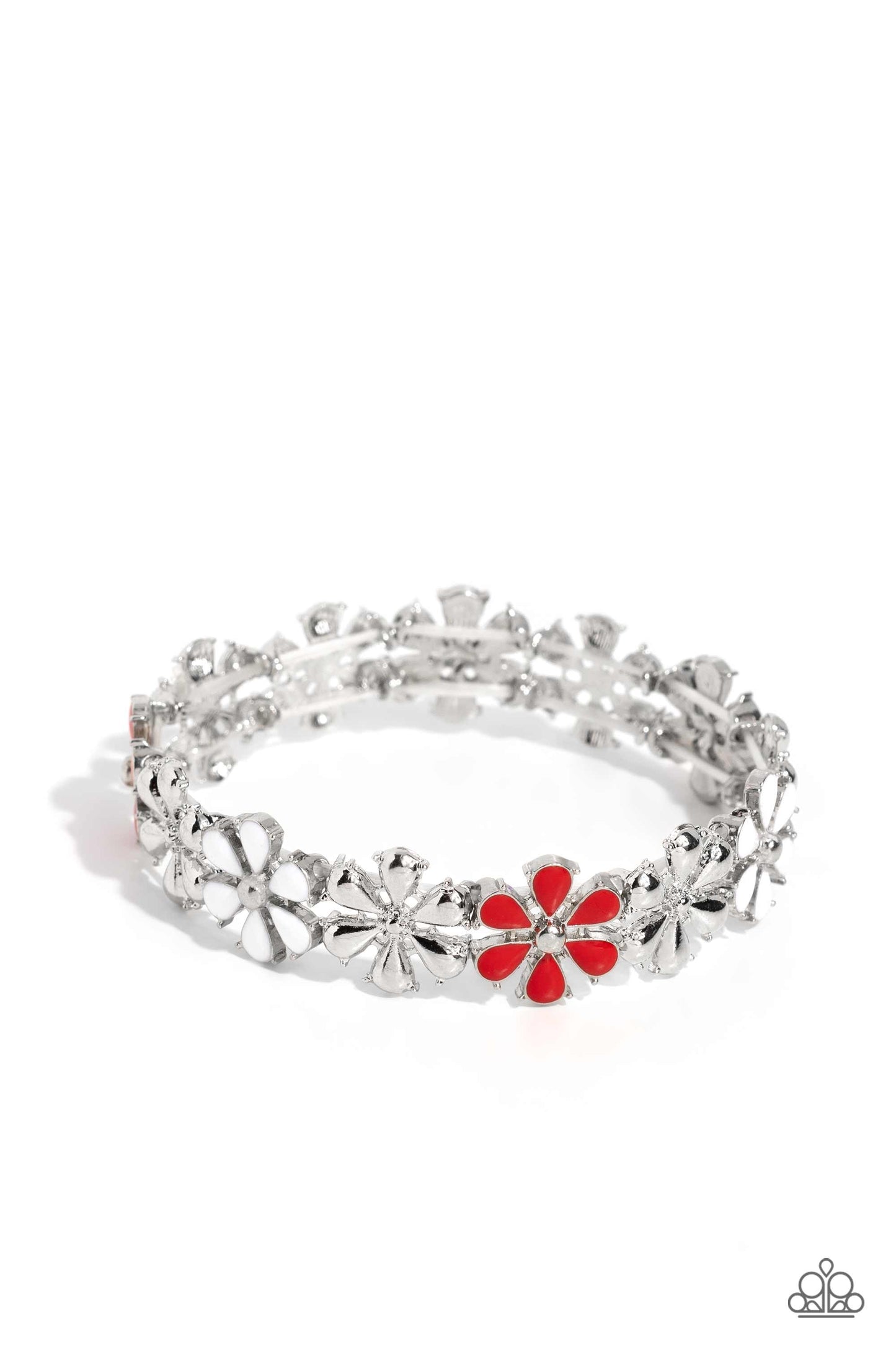 Floral Fair - red - Paparazzi bracelet