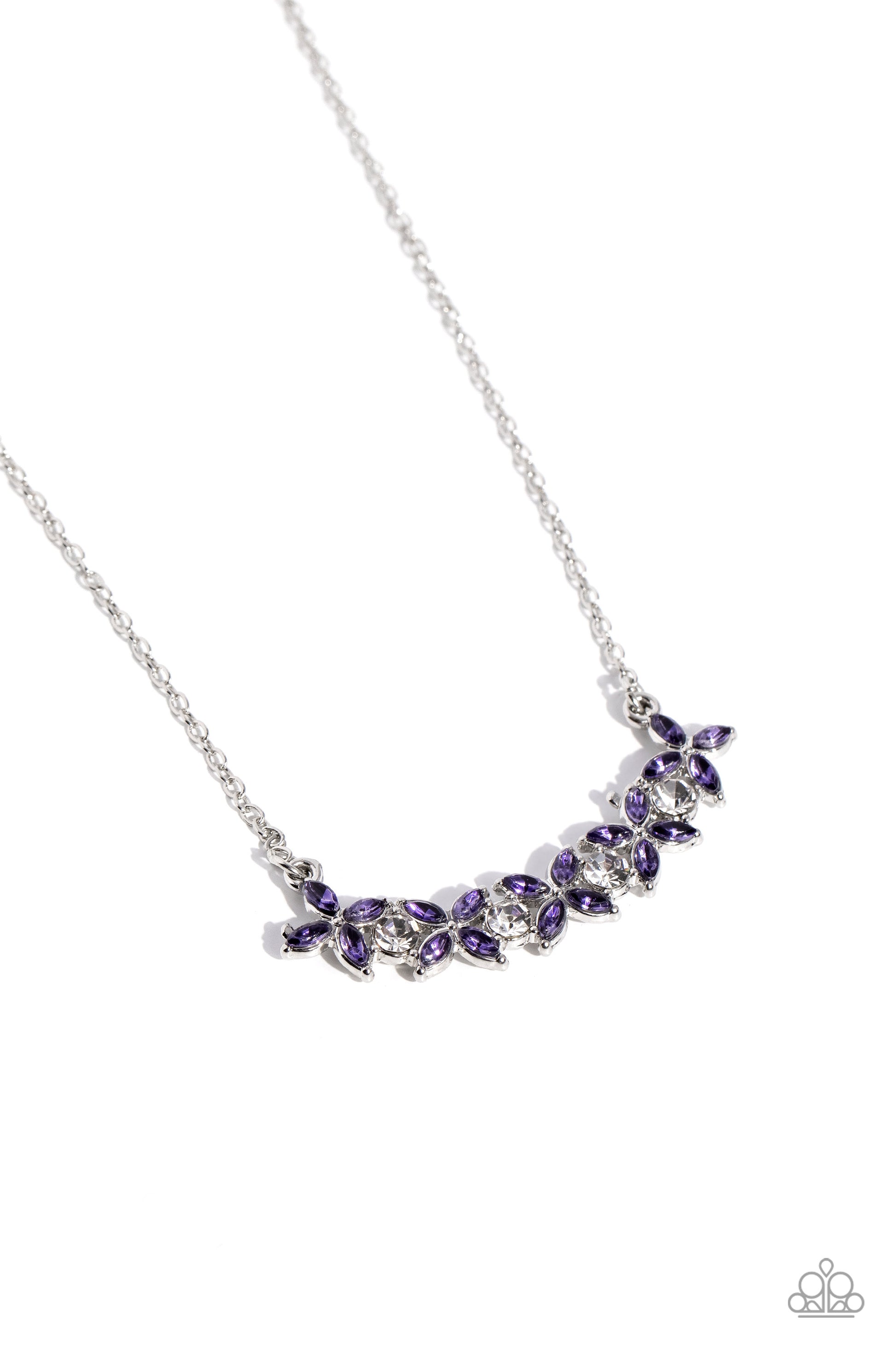 Floral Fanfare - purple - Paparazzi necklace