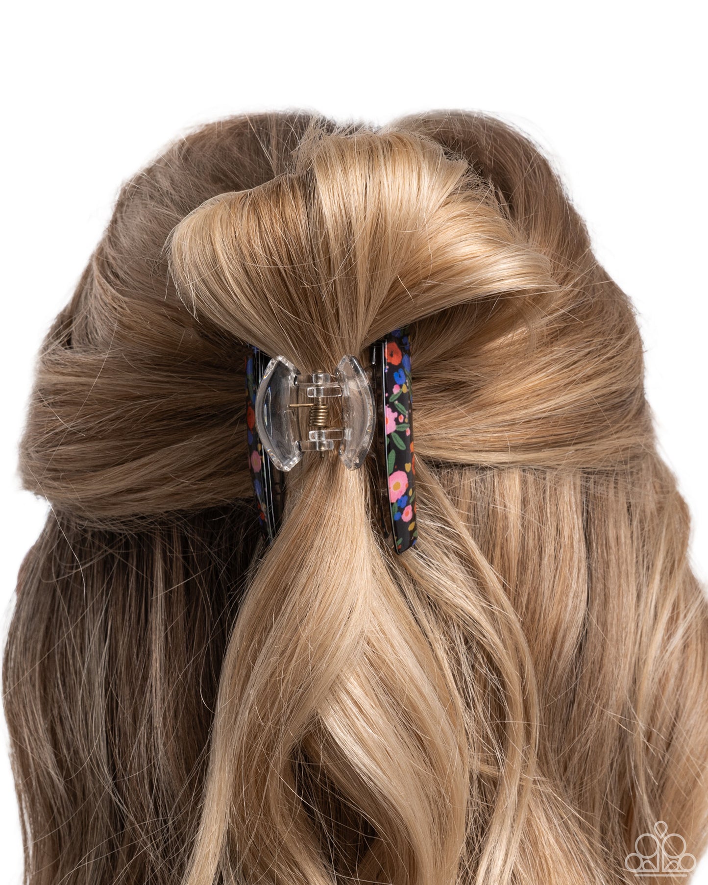 Floral Formal - multi - Paparazzi hair clip