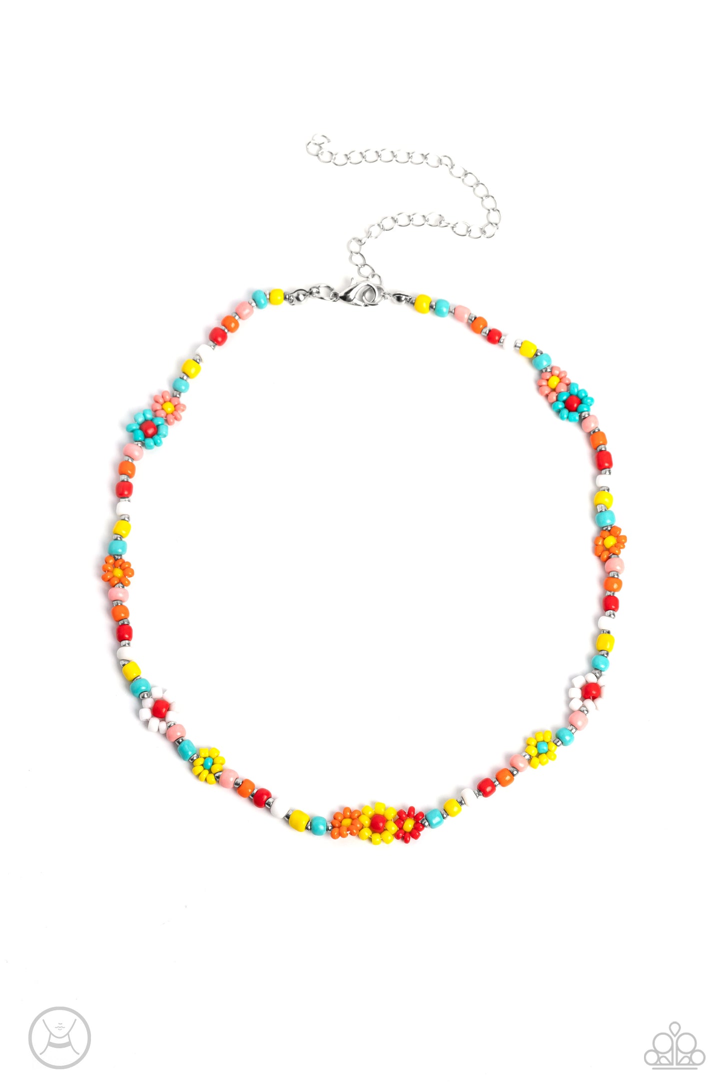 Flower Child Flair - multi - Paparazzi necklace