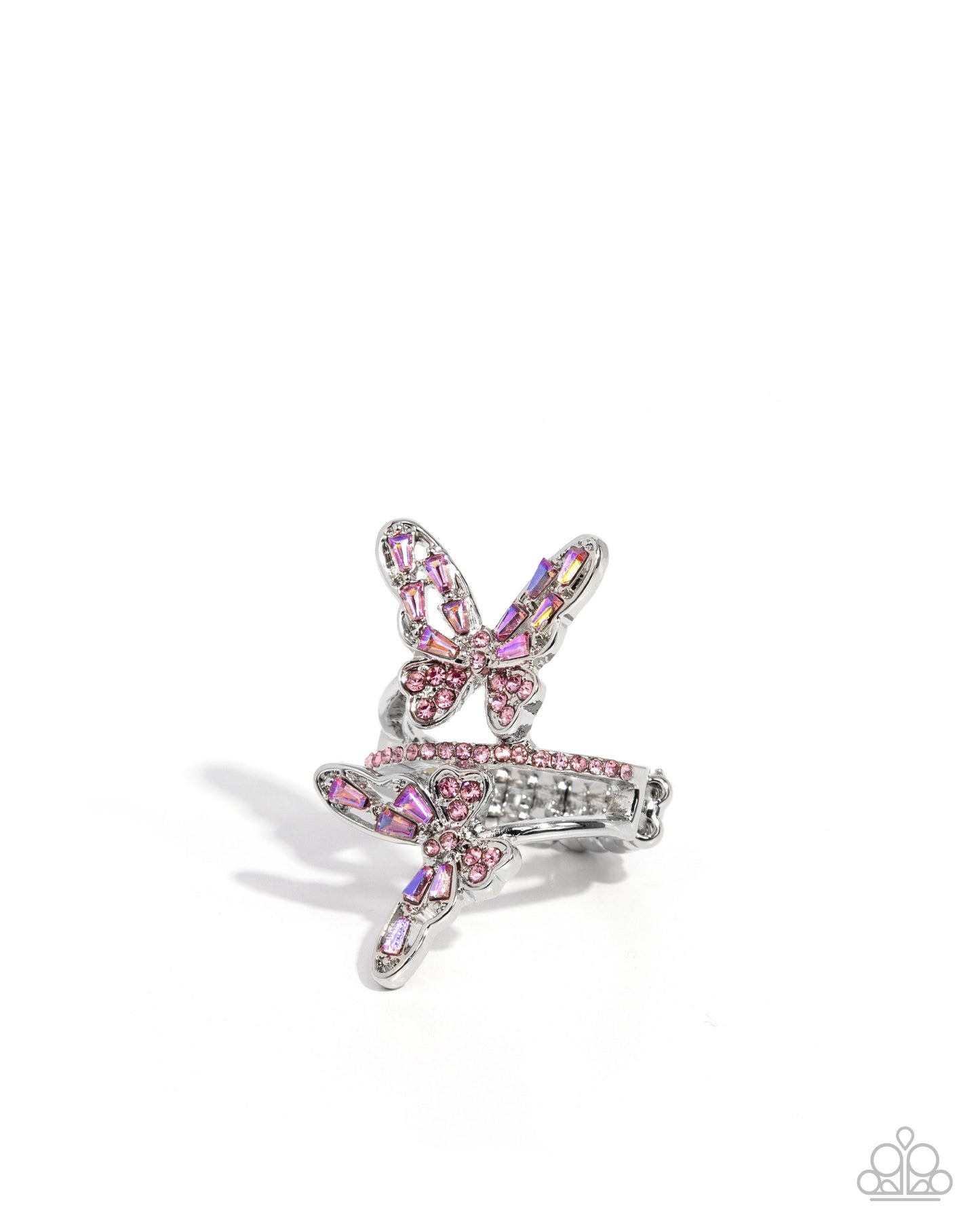 Fluttering Flamenco - pink - Paparazzi ring