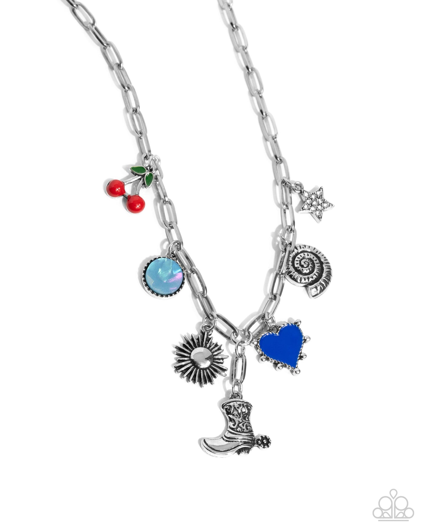 Flying High - blue - Paparazzi necklace