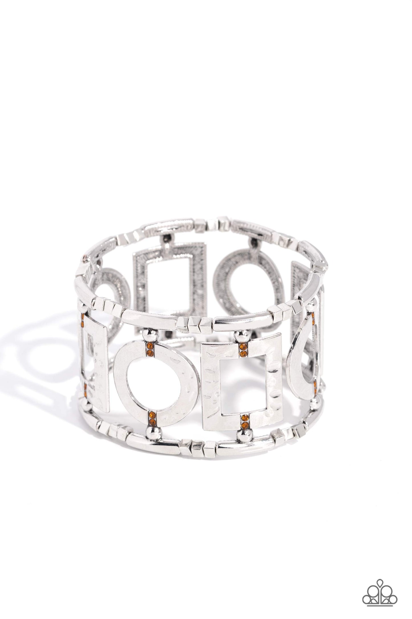 Framed and Fabulous - brown - Paparazzi bracelet