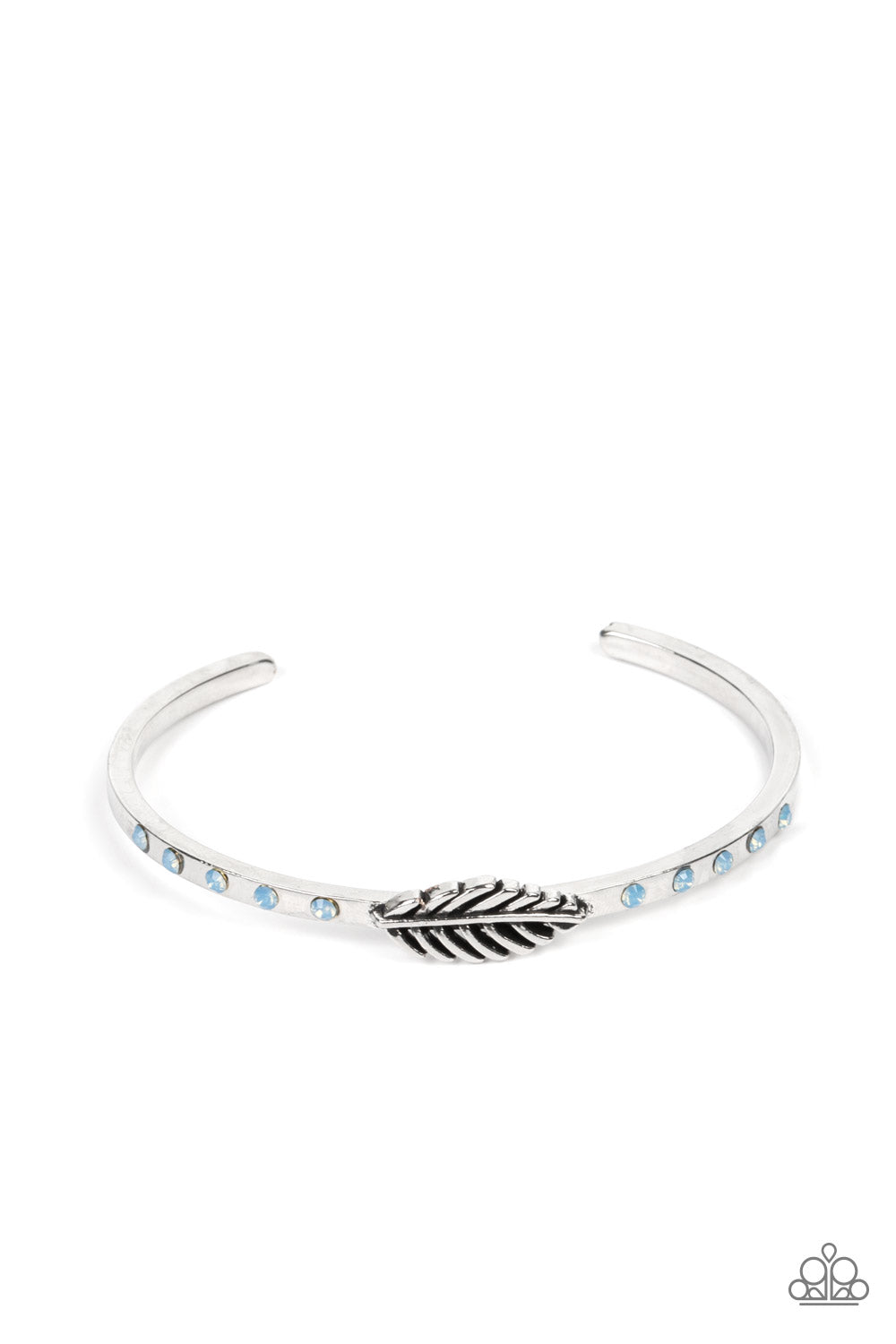 Free-Spirited Shimmer - blue - Paparazzi bracelet