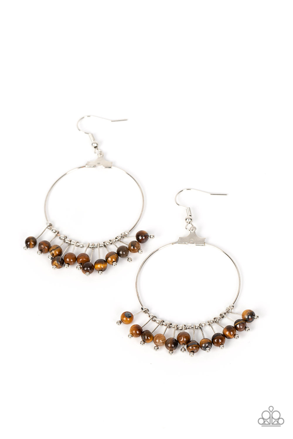 Free Your Soul - brown - Paparazzi earrings