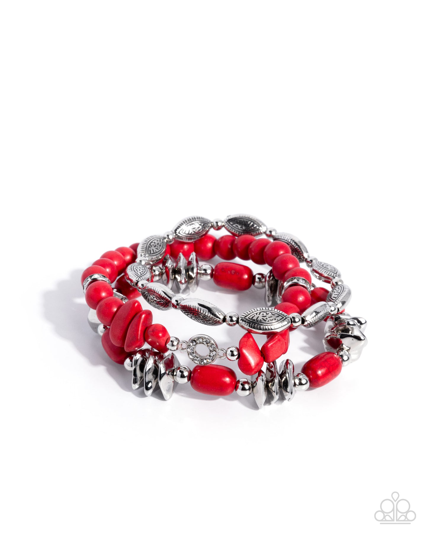 Freeing Frontier - red - Paparazzi bracelet