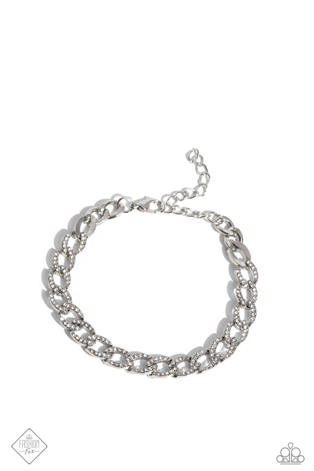Freethinking Finish - white - Paparazzi bracelet