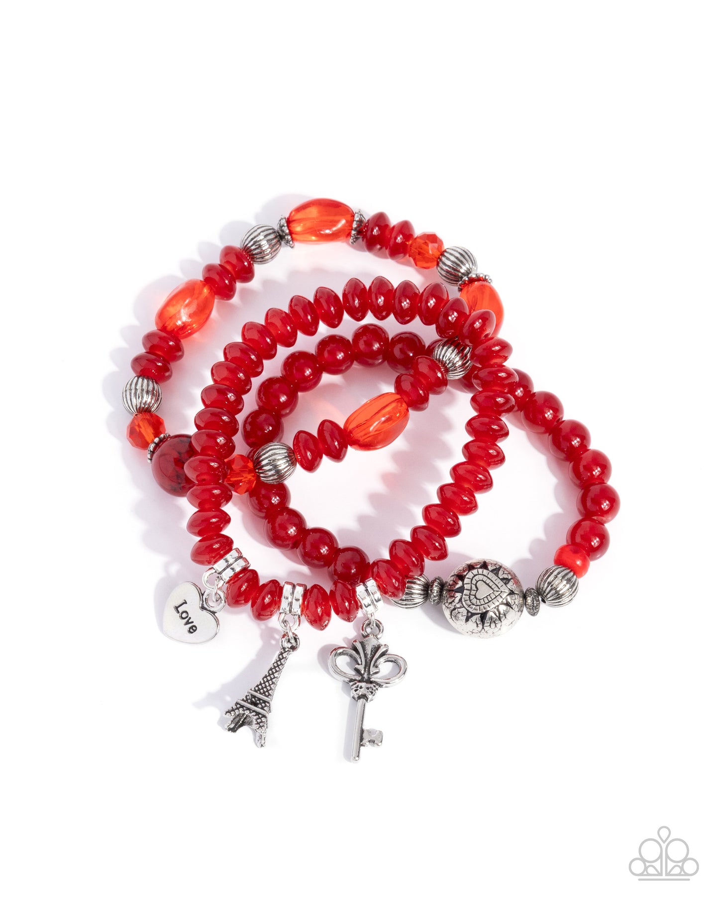 French Chic - red - Paparazzi bracelet