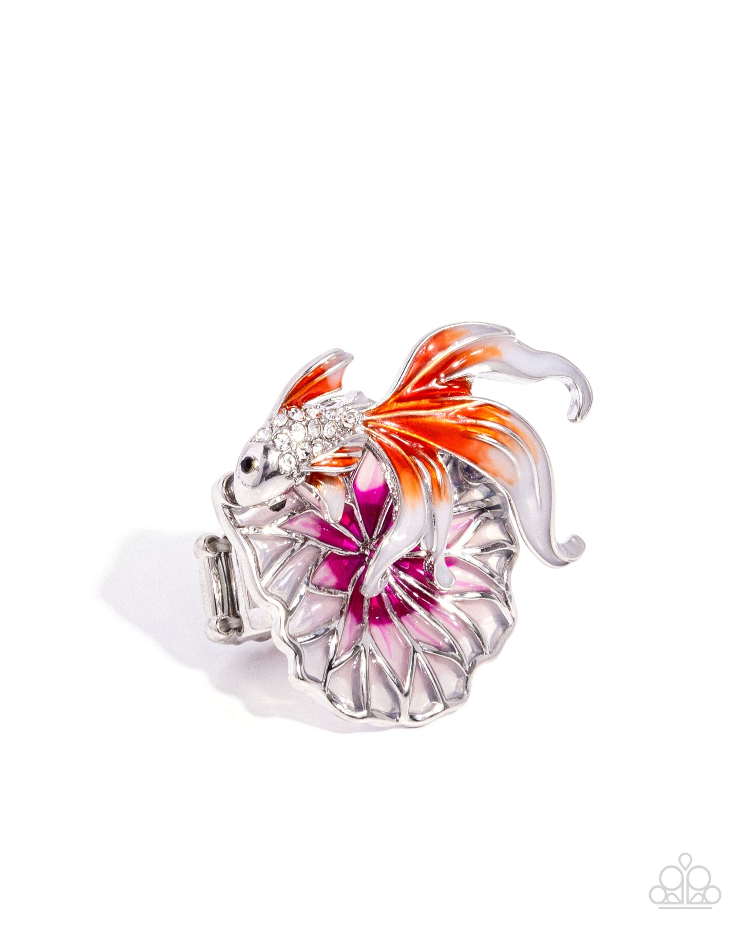 Freshwater Flair - multi (pink) - Paparazzi ring