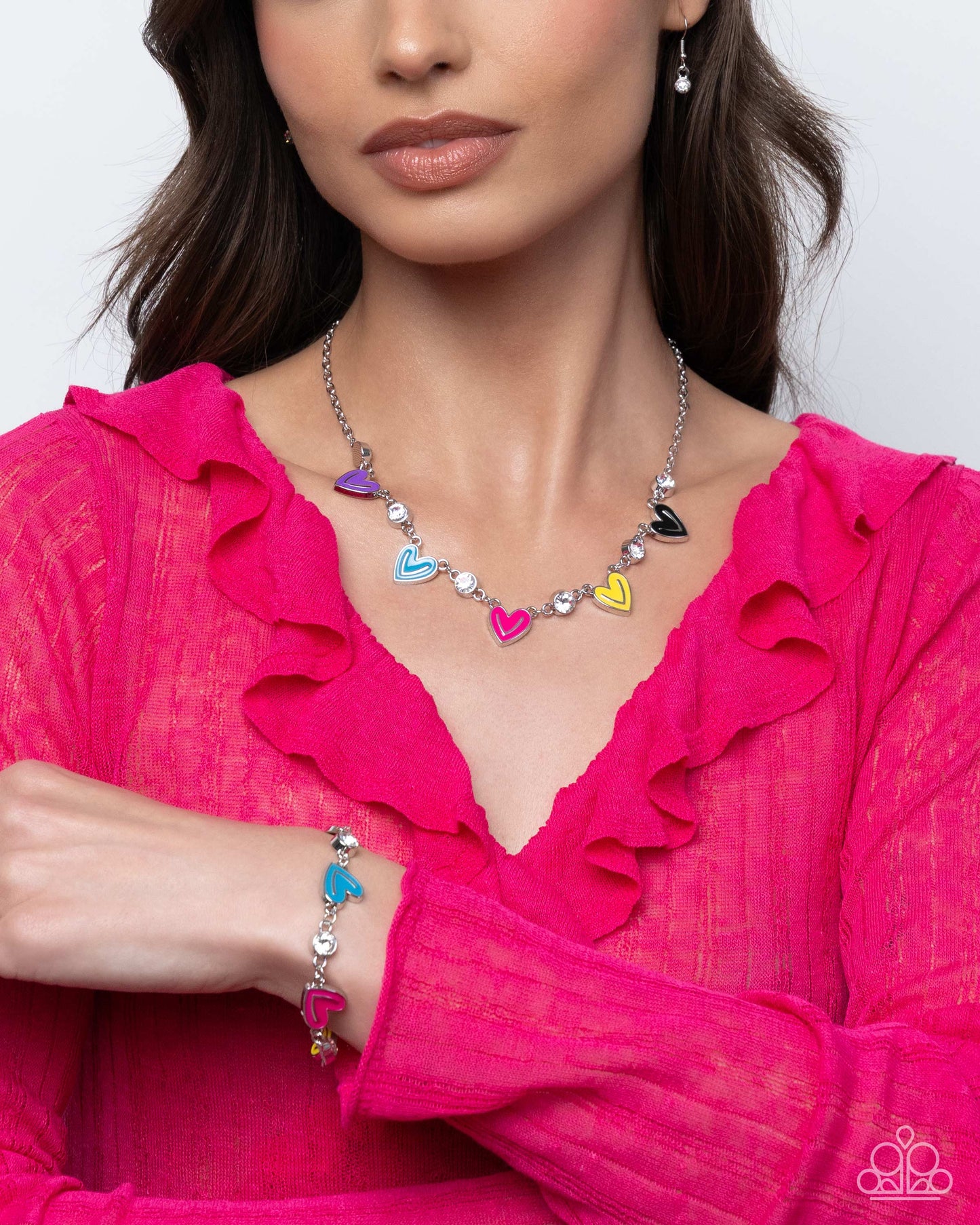 Friendly Fringe - multi - Paparazzi necklace