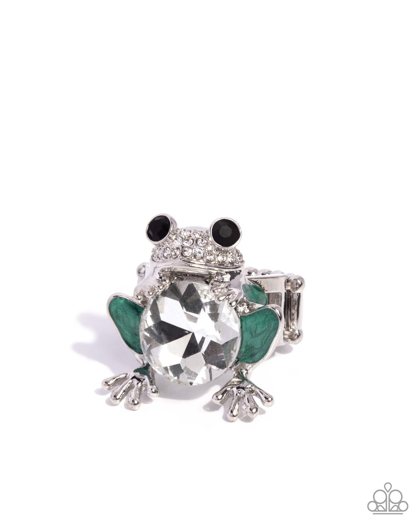 Frog Prince - green - Paparazzi ring