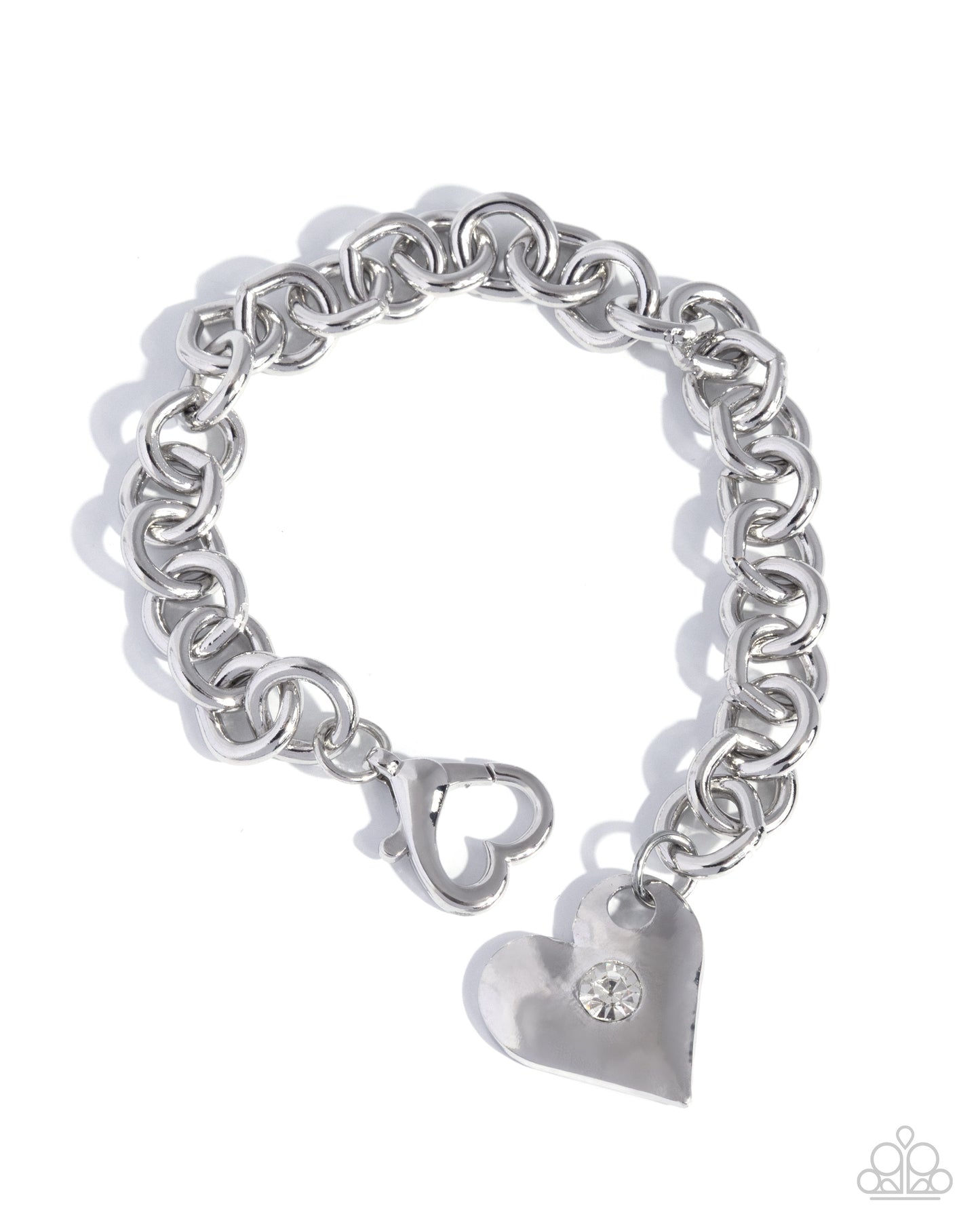 Full of Affection - white - Paparazzi bracelet
