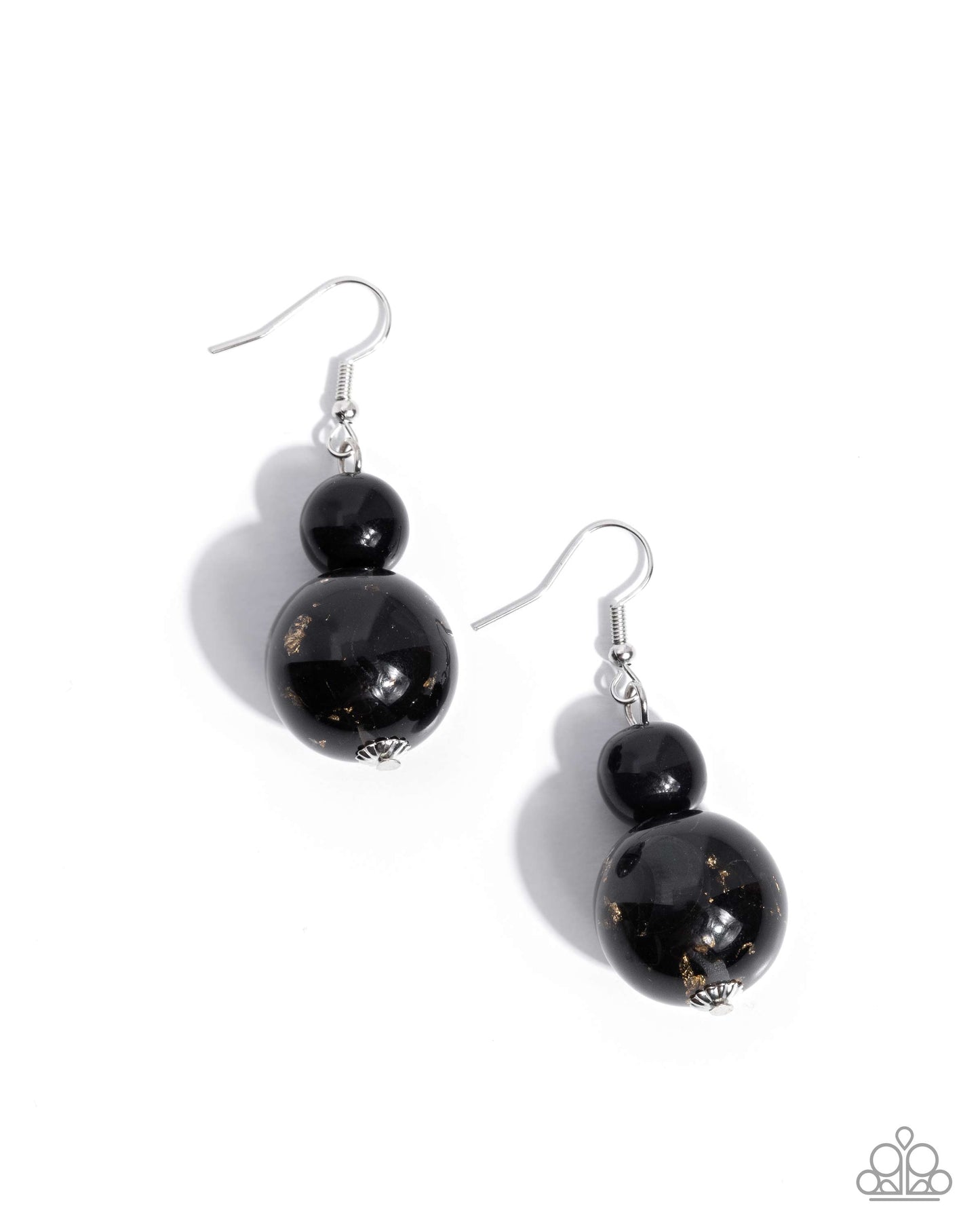 Funky Freestyle - black - Paparazzi earrings