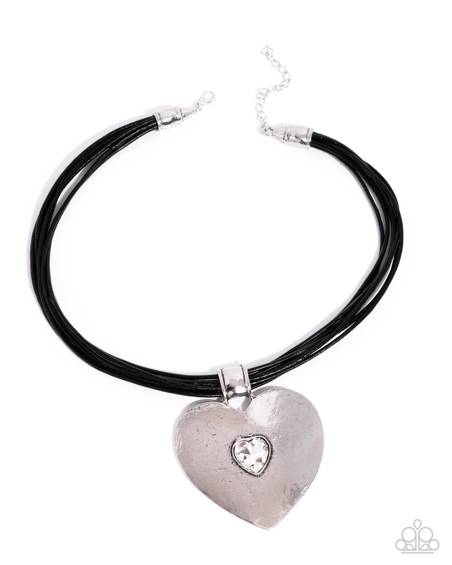 Galentines Day - black - Paparazzi necklace