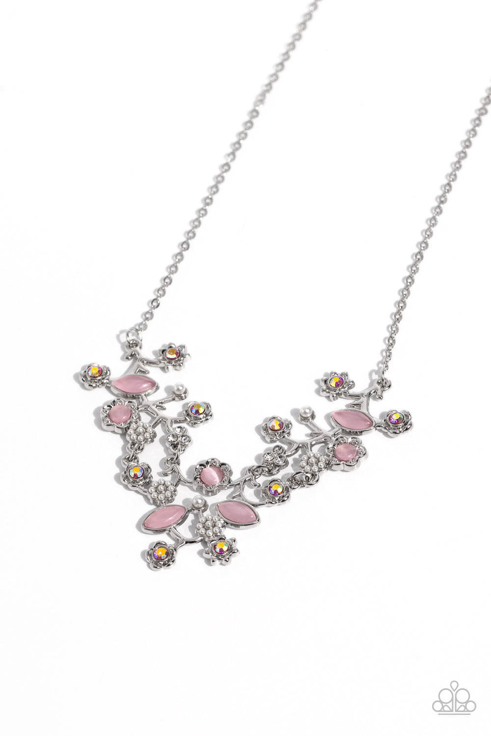 Gardening Group - pink - Paparazzi necklace