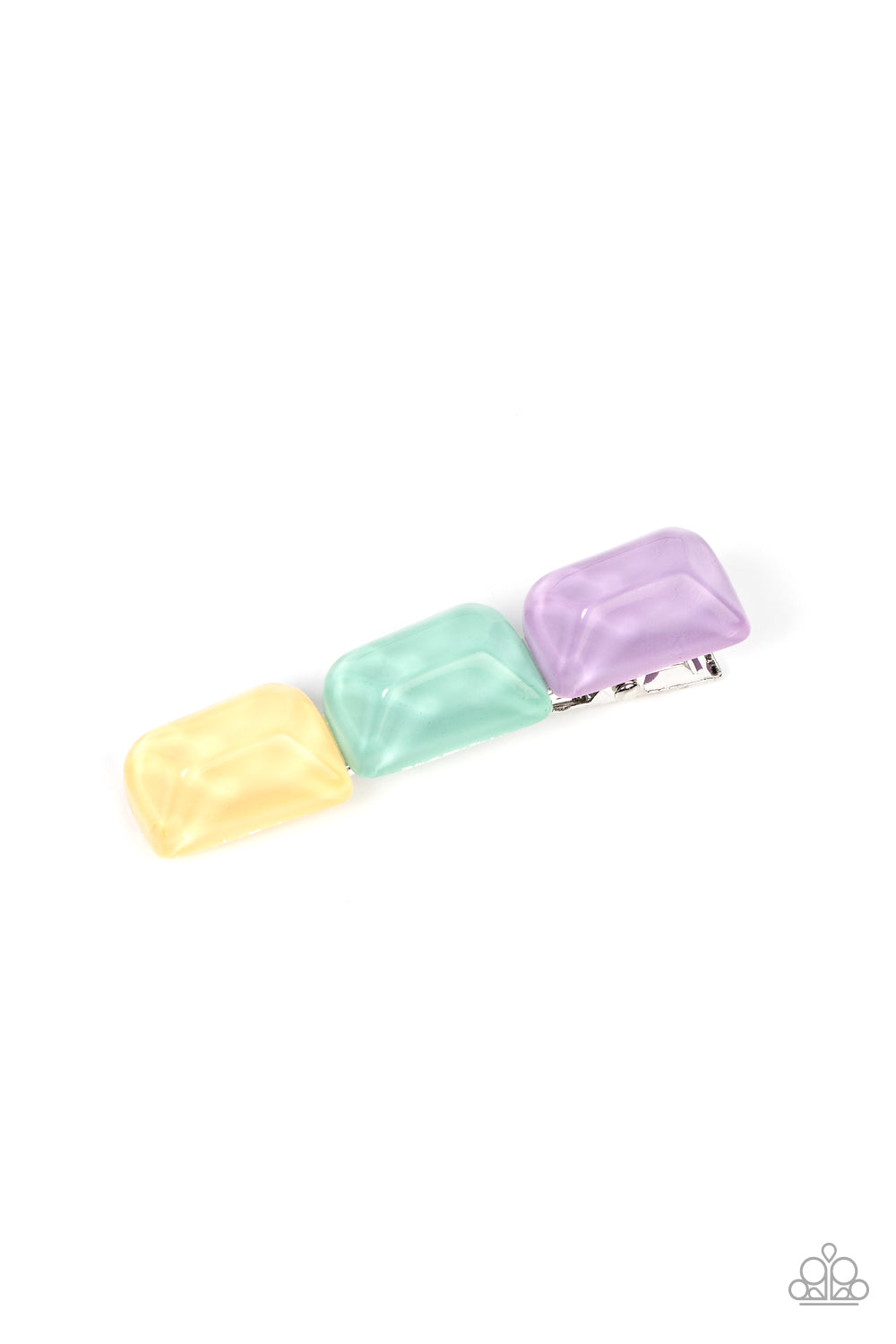 Gemstone Glimmer - multi - Paparazzi hair clip
