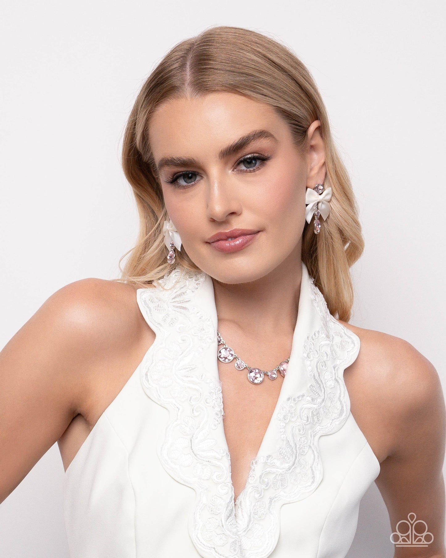 Genteel Glam - pink - Paparazzi earrings