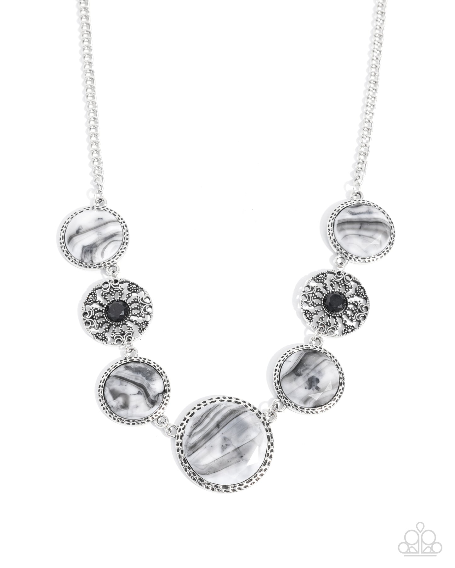 Gentle Glam - black - Paparazzi necklace