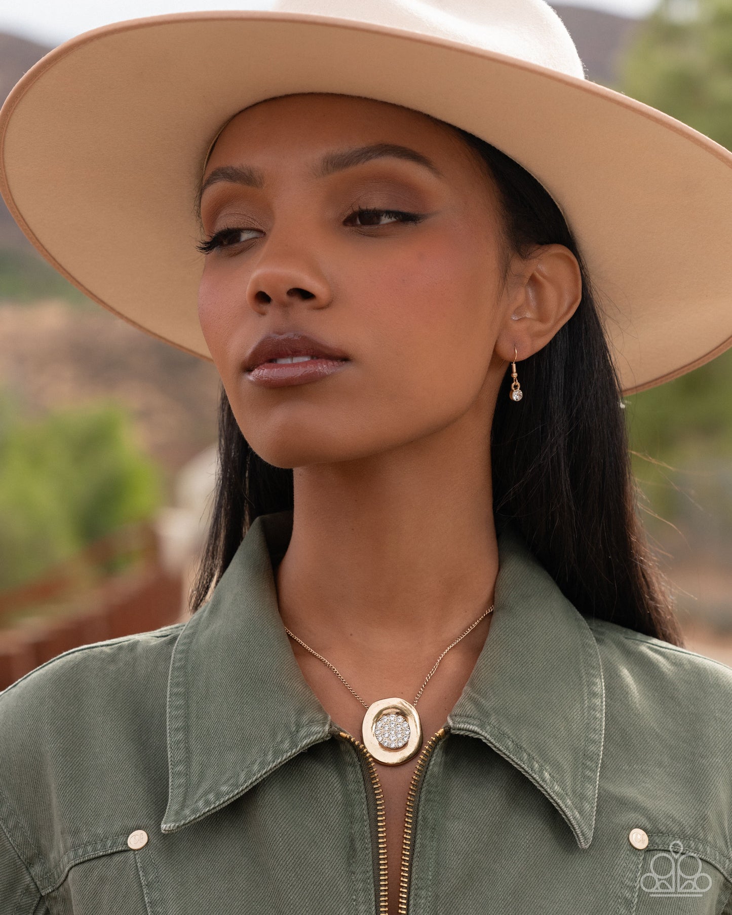 Gently Glistening - gold - Paparazzi necklace