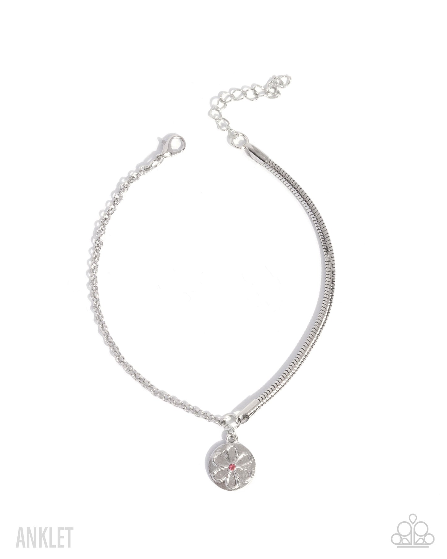 Glistening Growth - pink - Paparazzi anklet