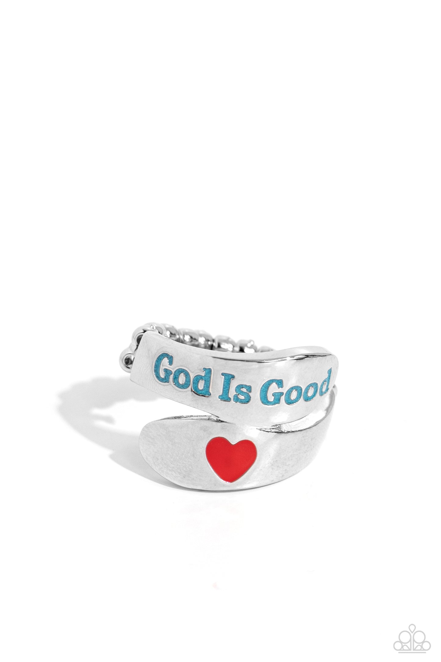 God is Good - blue - Paparazzi ring