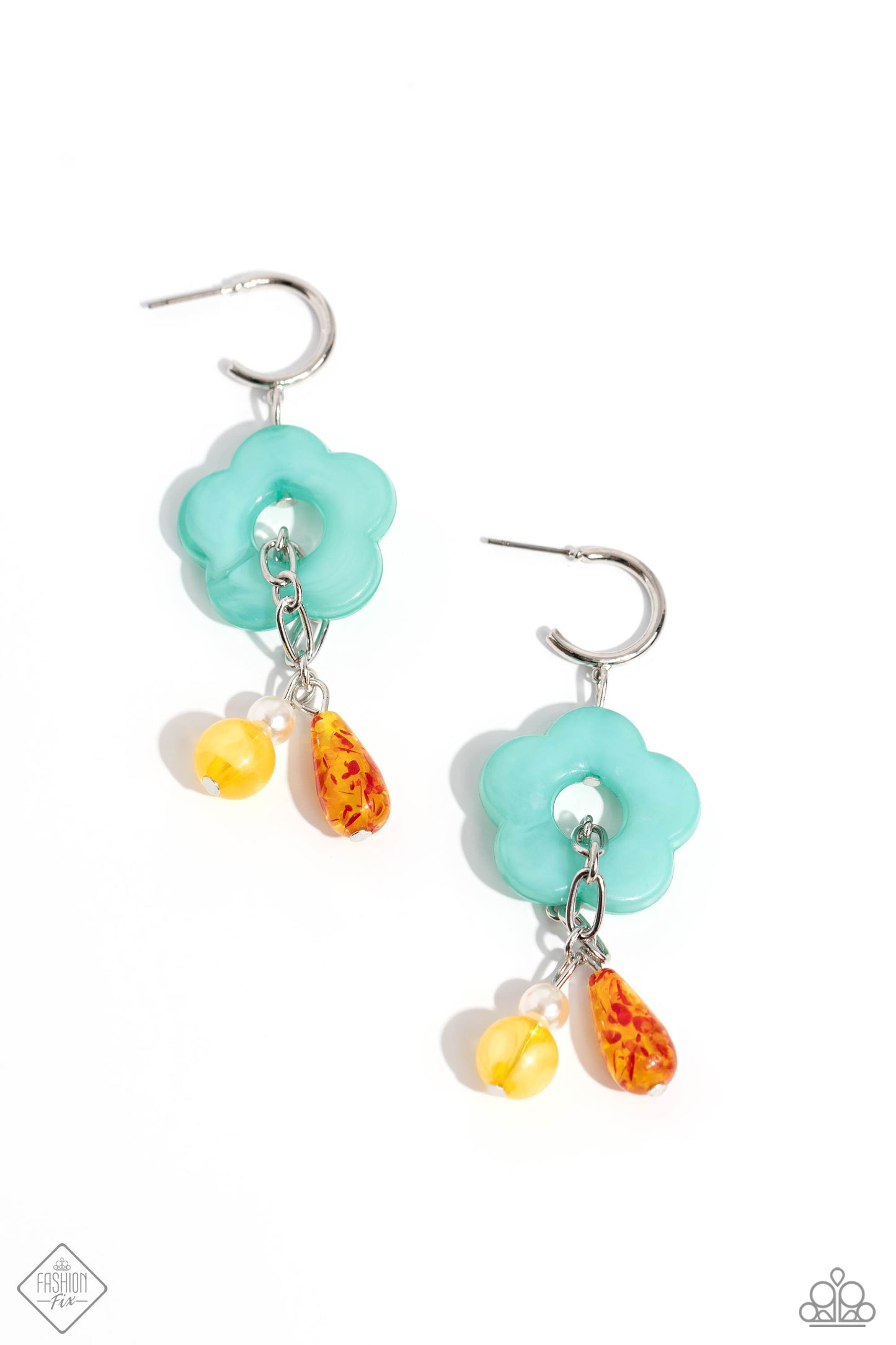 Gone Stir DAISY - multi - Paparazzi earrings