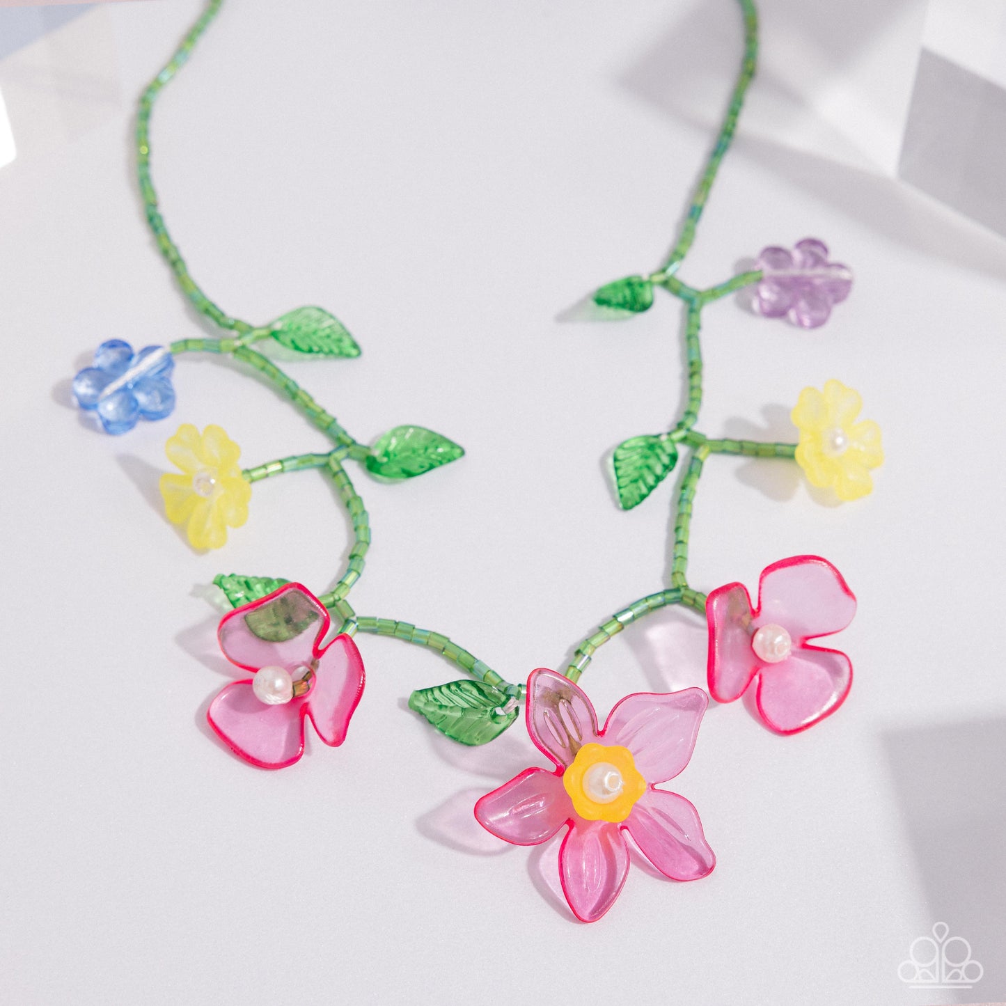 Gourmet Garden - pink - Paparazzi necklace