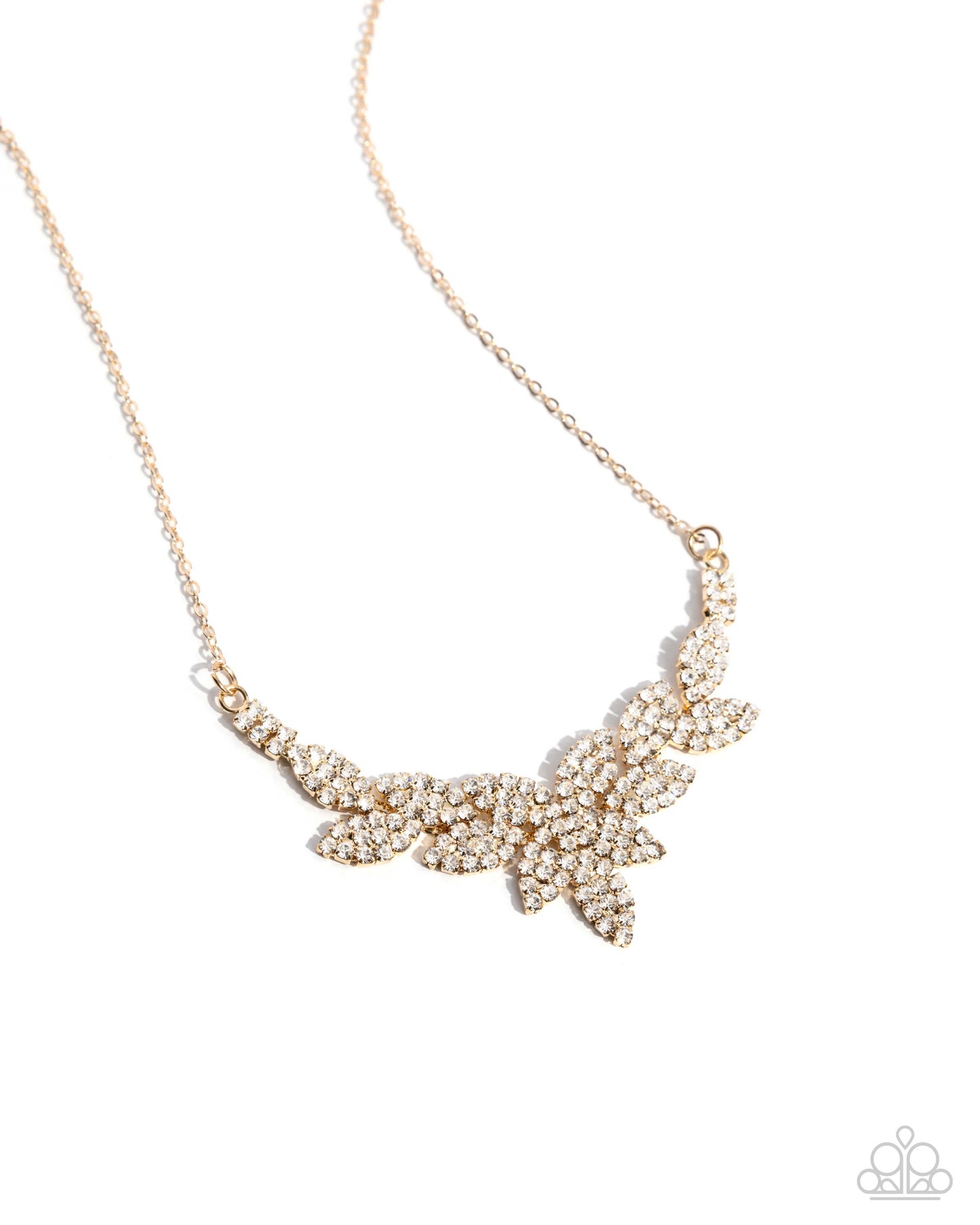 Graceful Genre - gold - Paparazzi necklace