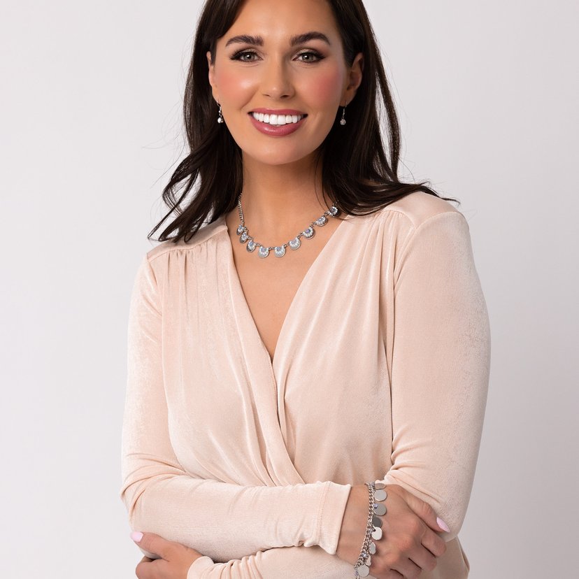 Grandiose Grace - blue - Paparazzi necklace