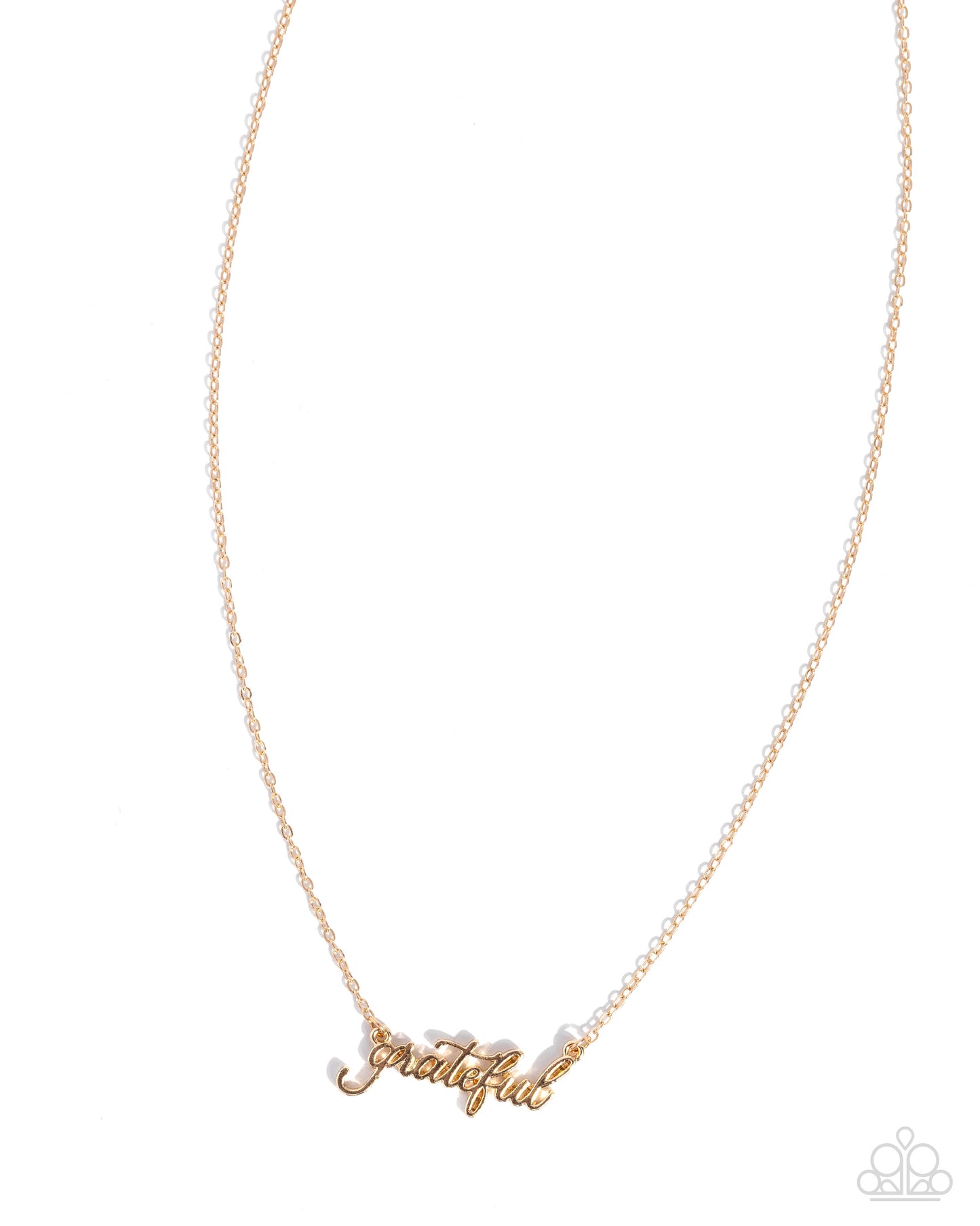 Grateful for You - gold - Paparazzi necklace