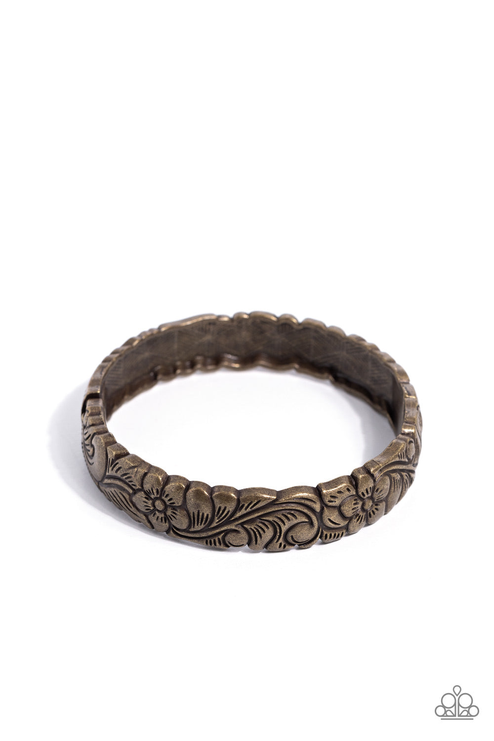 Grounded Grace - brass - Paparazzi bracelet