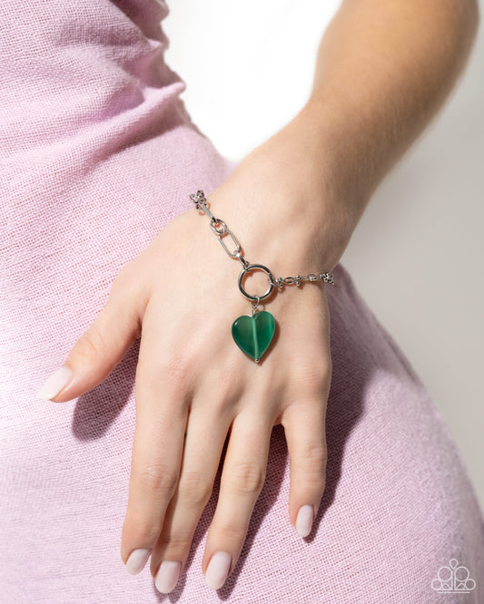 HEART Restoration - green - Paparazzi bracelet