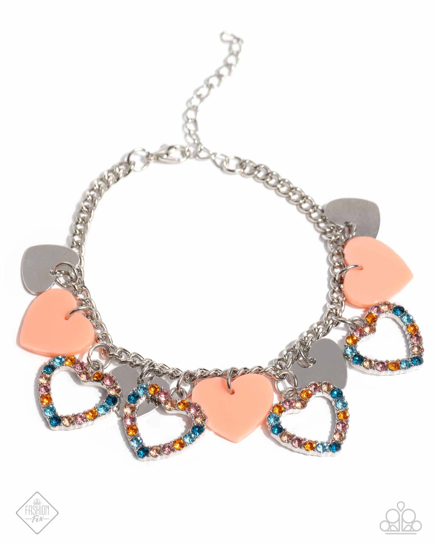 HEART Time - orange - Paparazzi bracelet