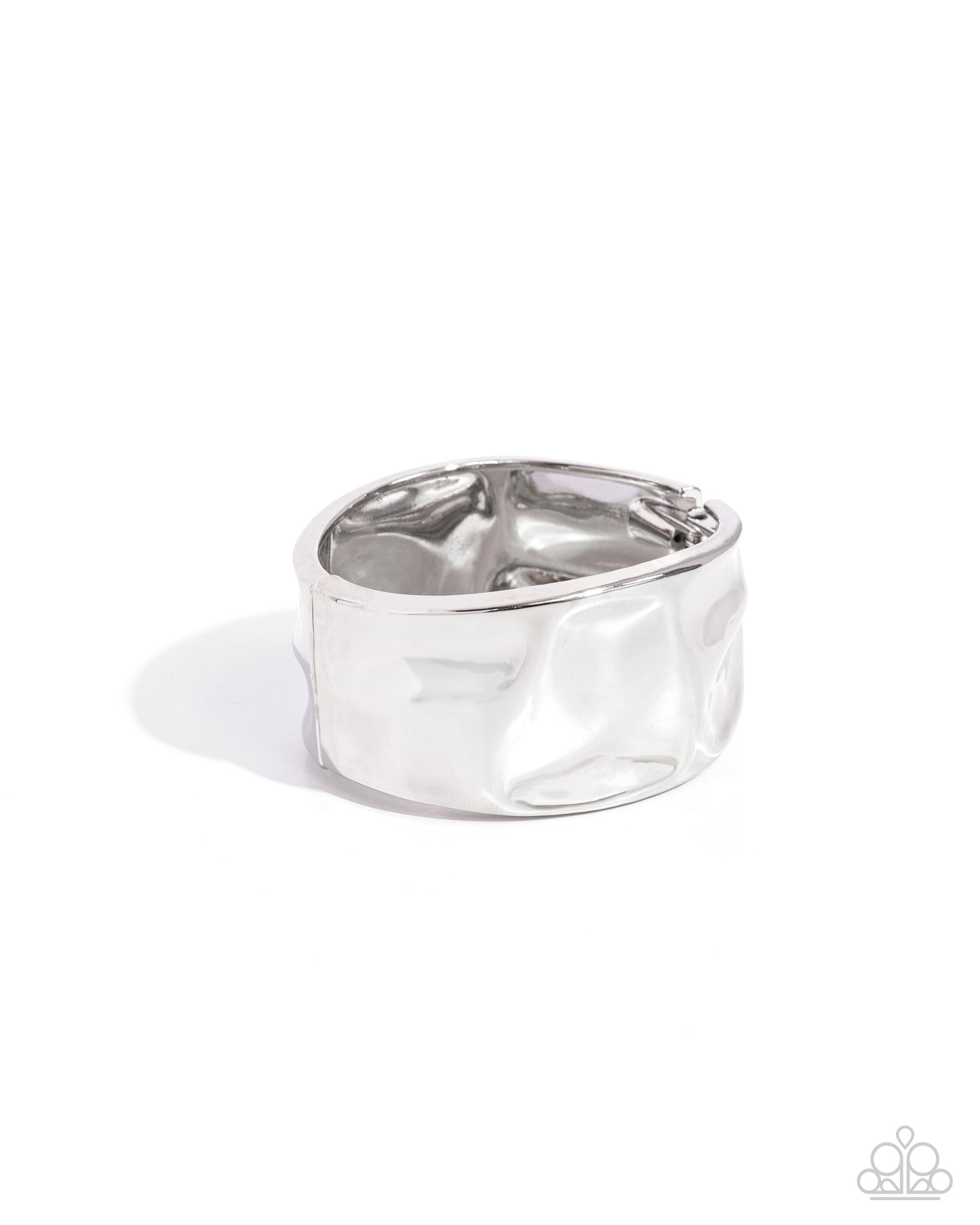 Hammered Hope - silver - Paparazzi bracelet