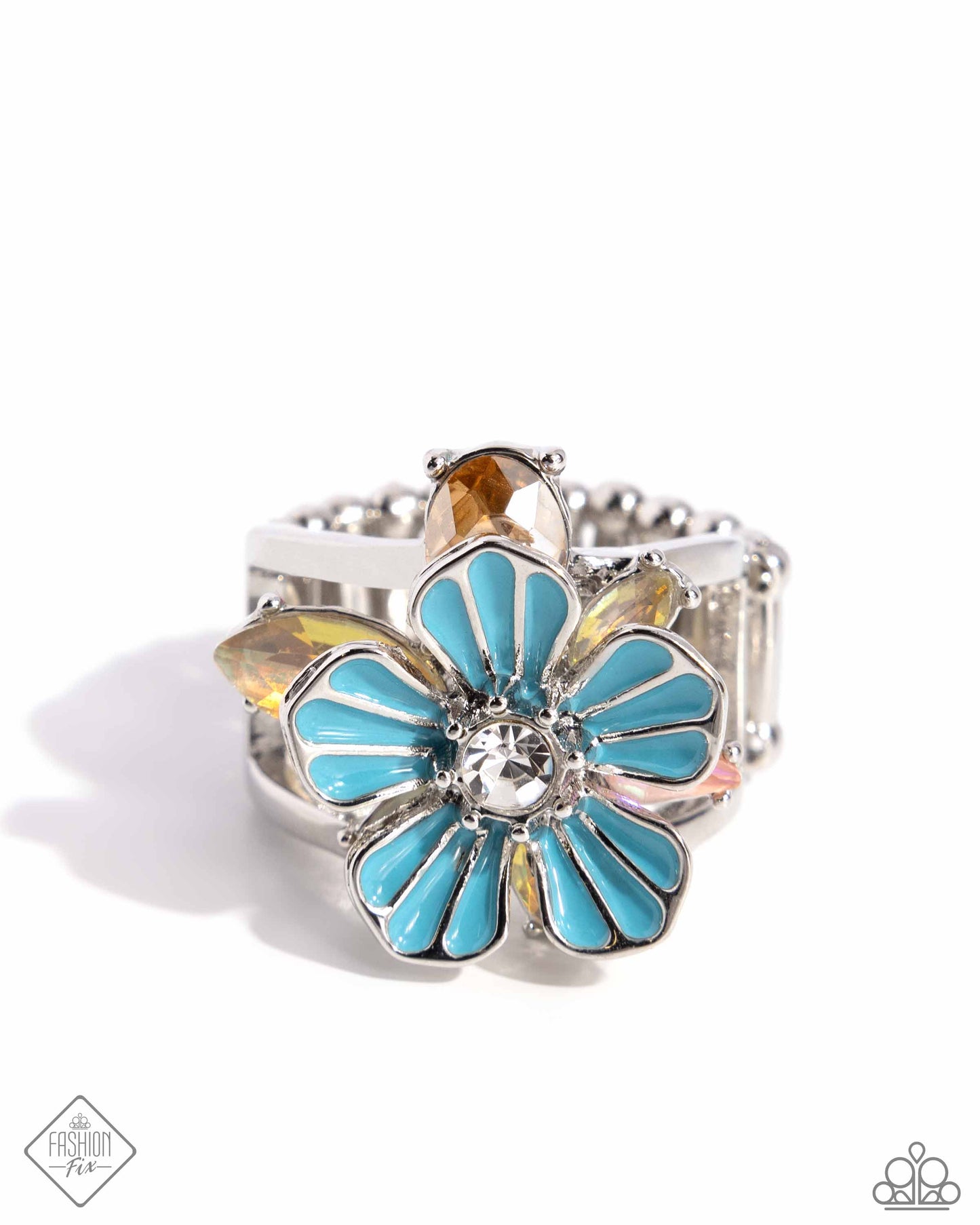 Hamptons Holiday - blue - Paparazzi ring