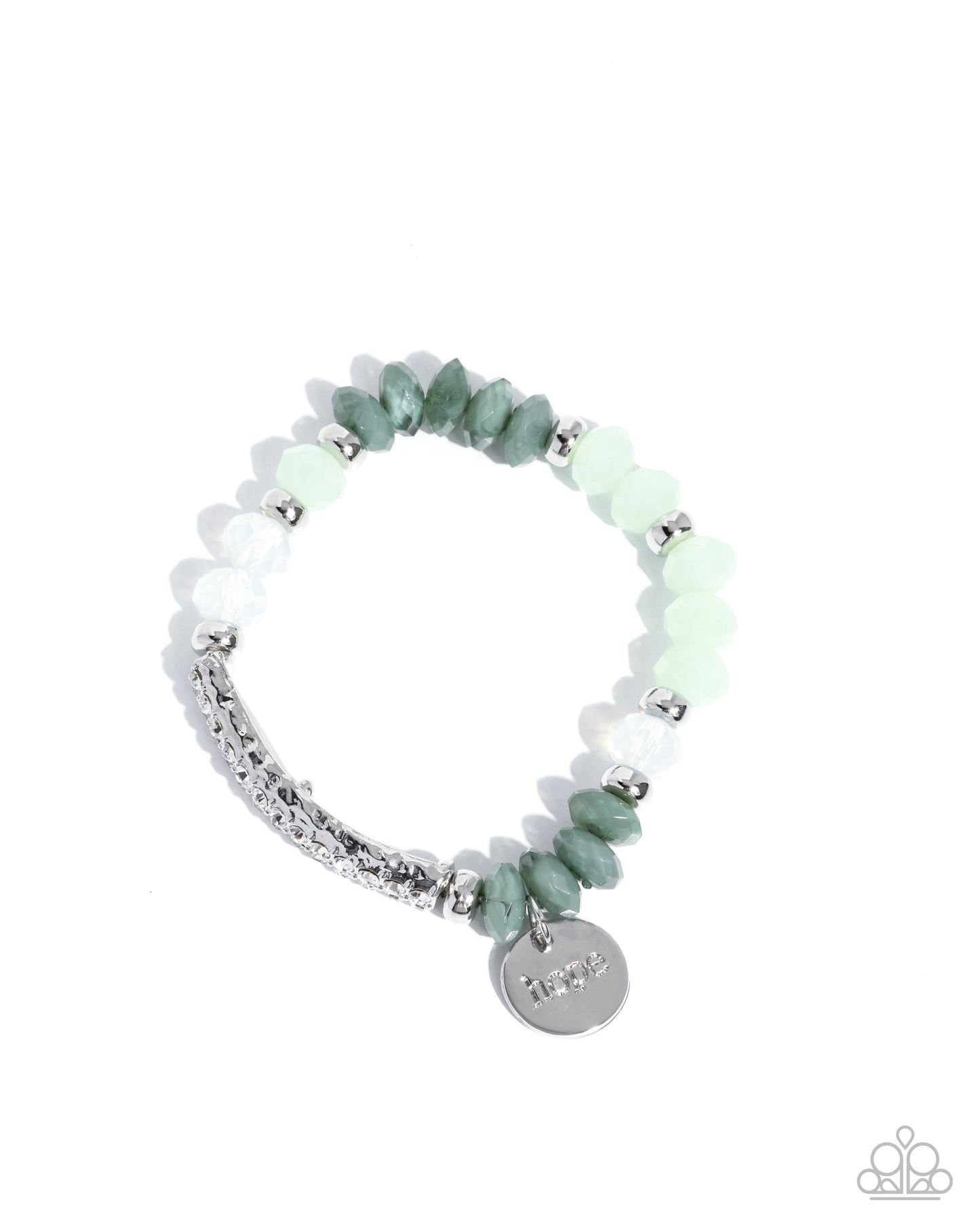 Handcrafted Hope - green - Paparazzi bracelet