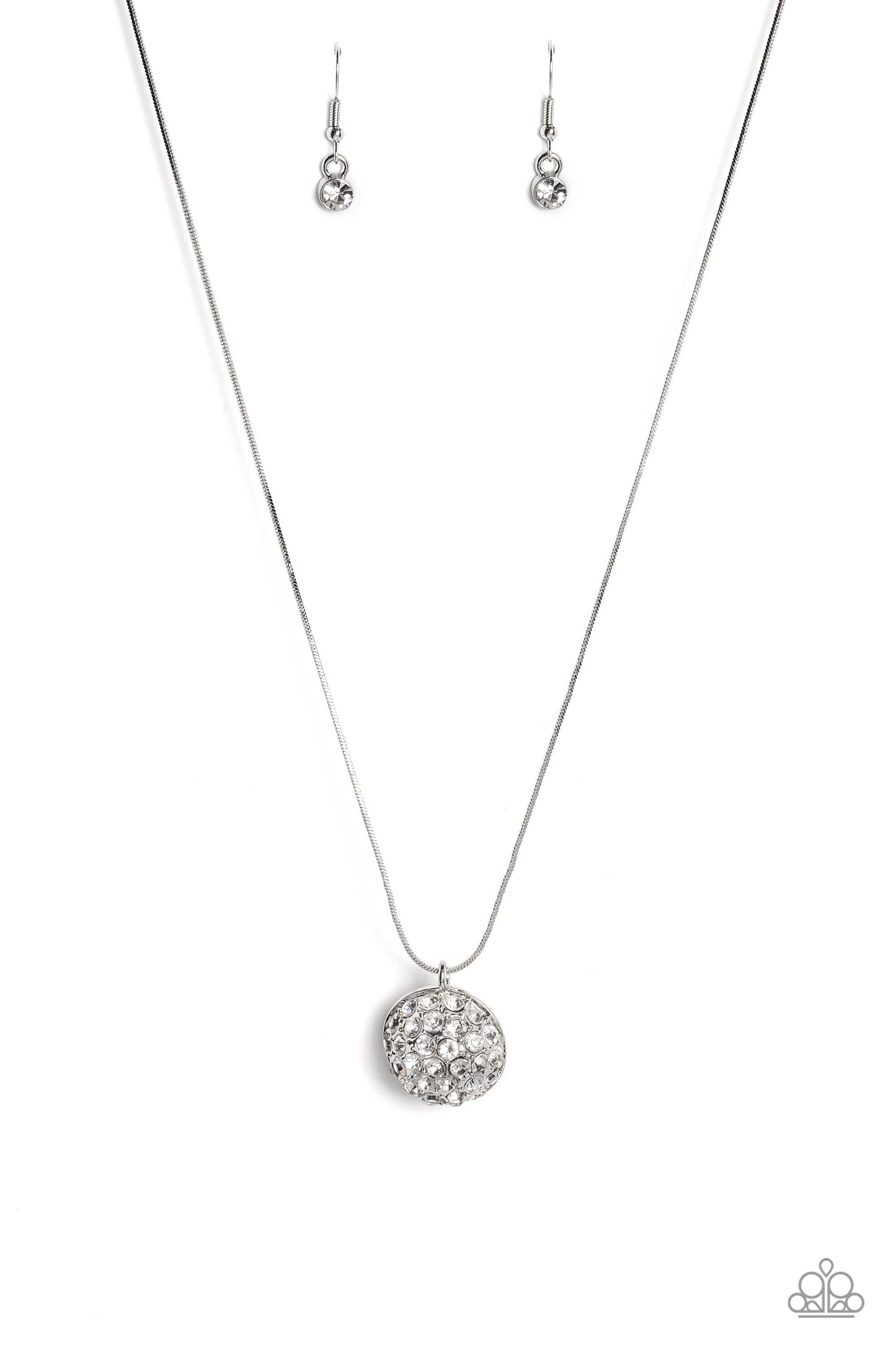 Haute Hybrid - white - Paparazzi necklace