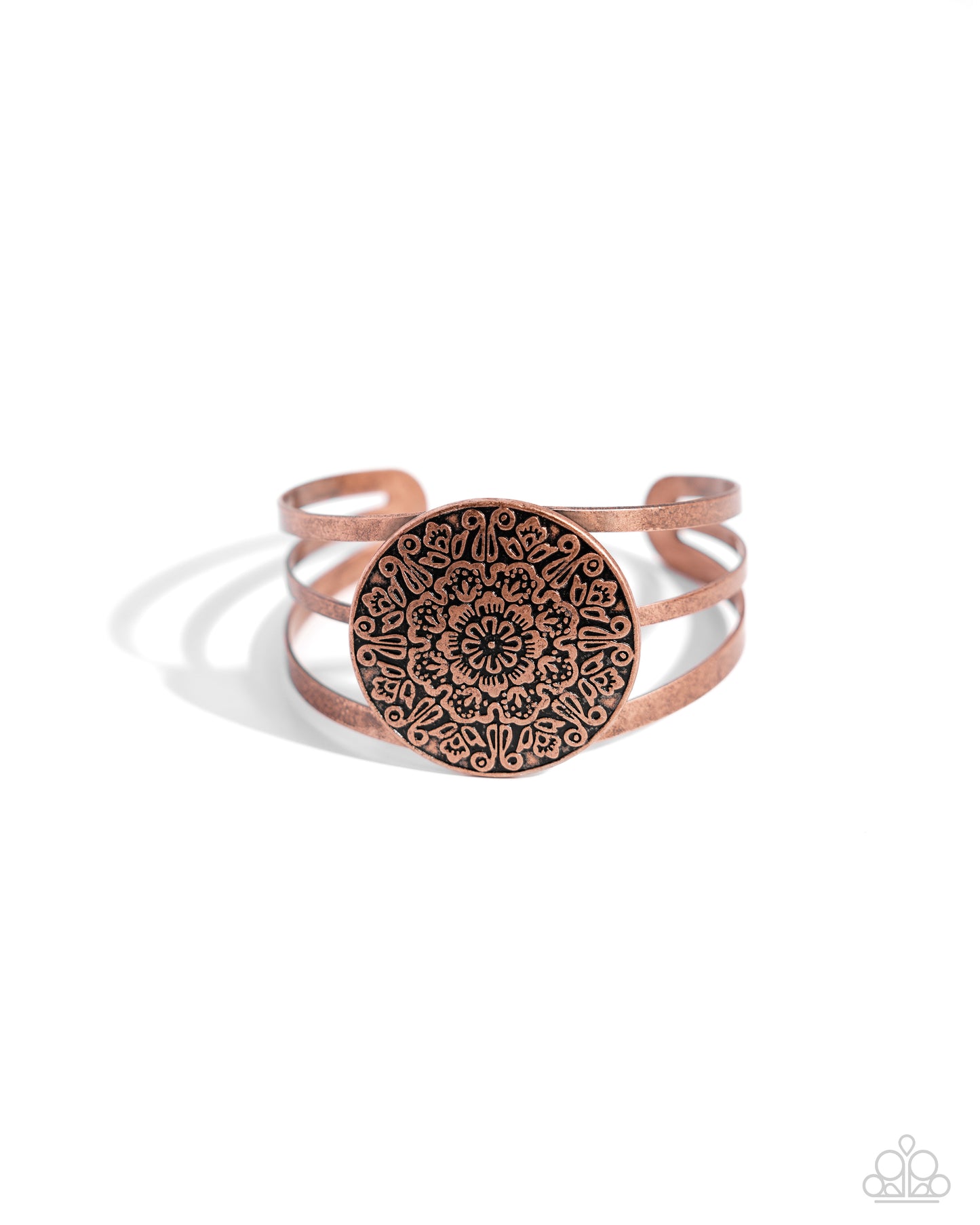 Head Over Hibiscus - copper - Paparazzi bracelet