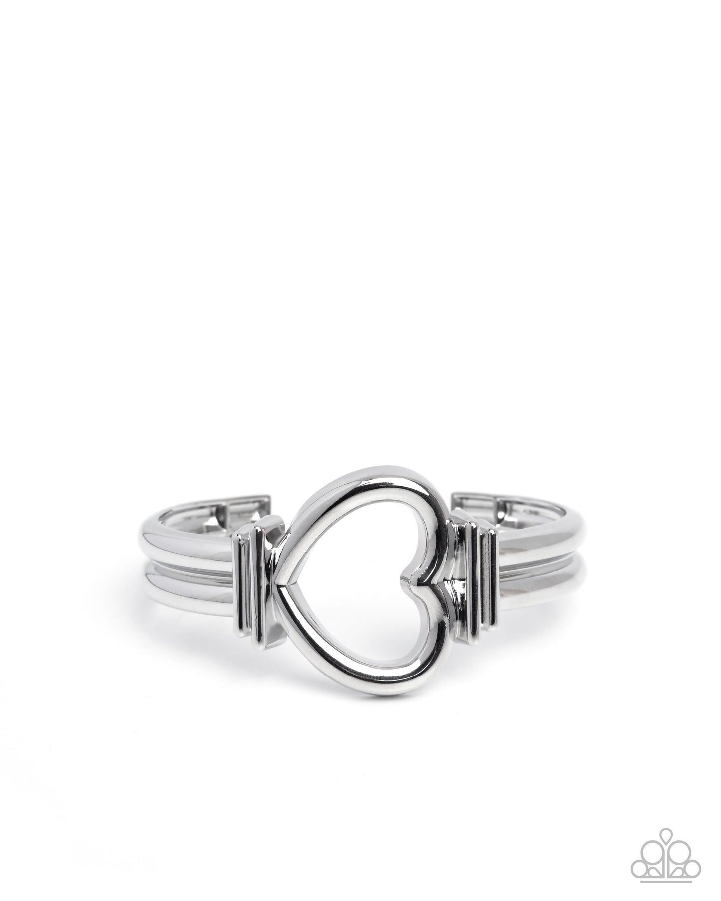 Heart Horizon - silver - Paparazzi bracelet