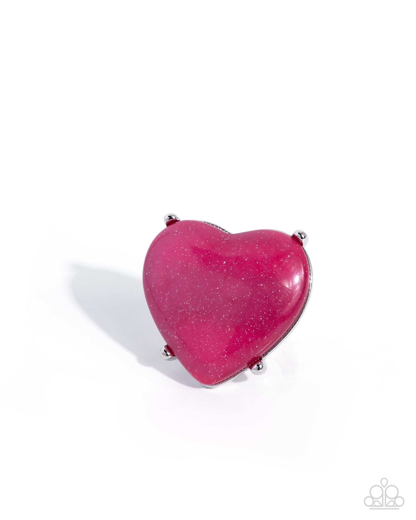 Heartfelt Hallmark - pink - Paparazzi ring
