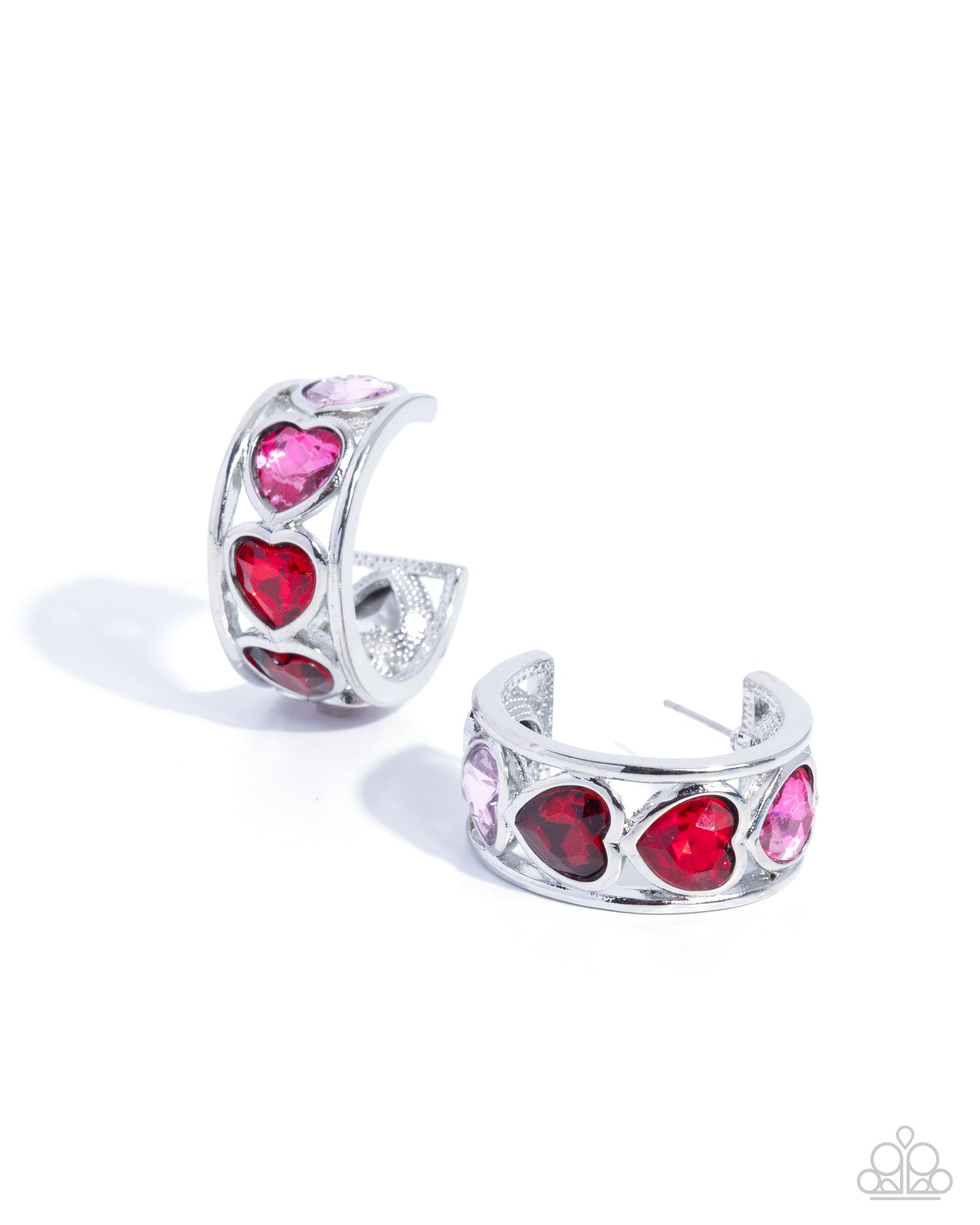 Heartfelt Homage - multi - Paparazzi earrings