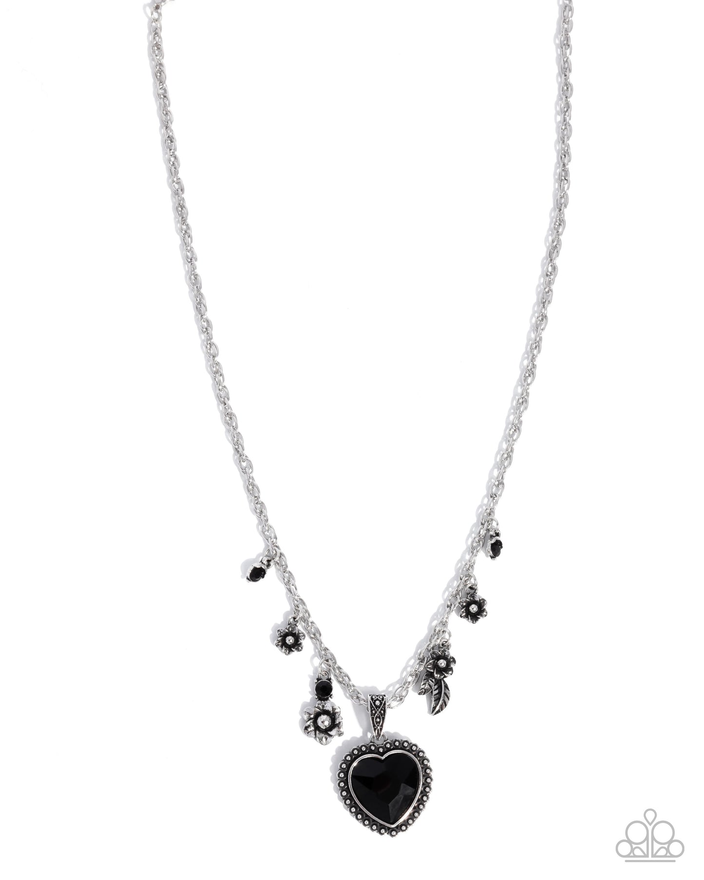 Heirloom Hearth - black - Paparazzi necklace