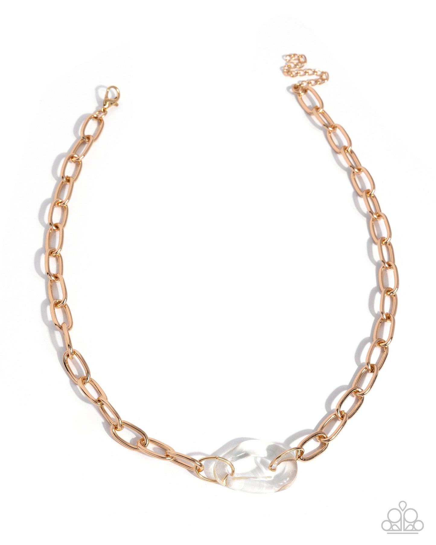 Here for the Refinement - gold - Paparazzi necklace