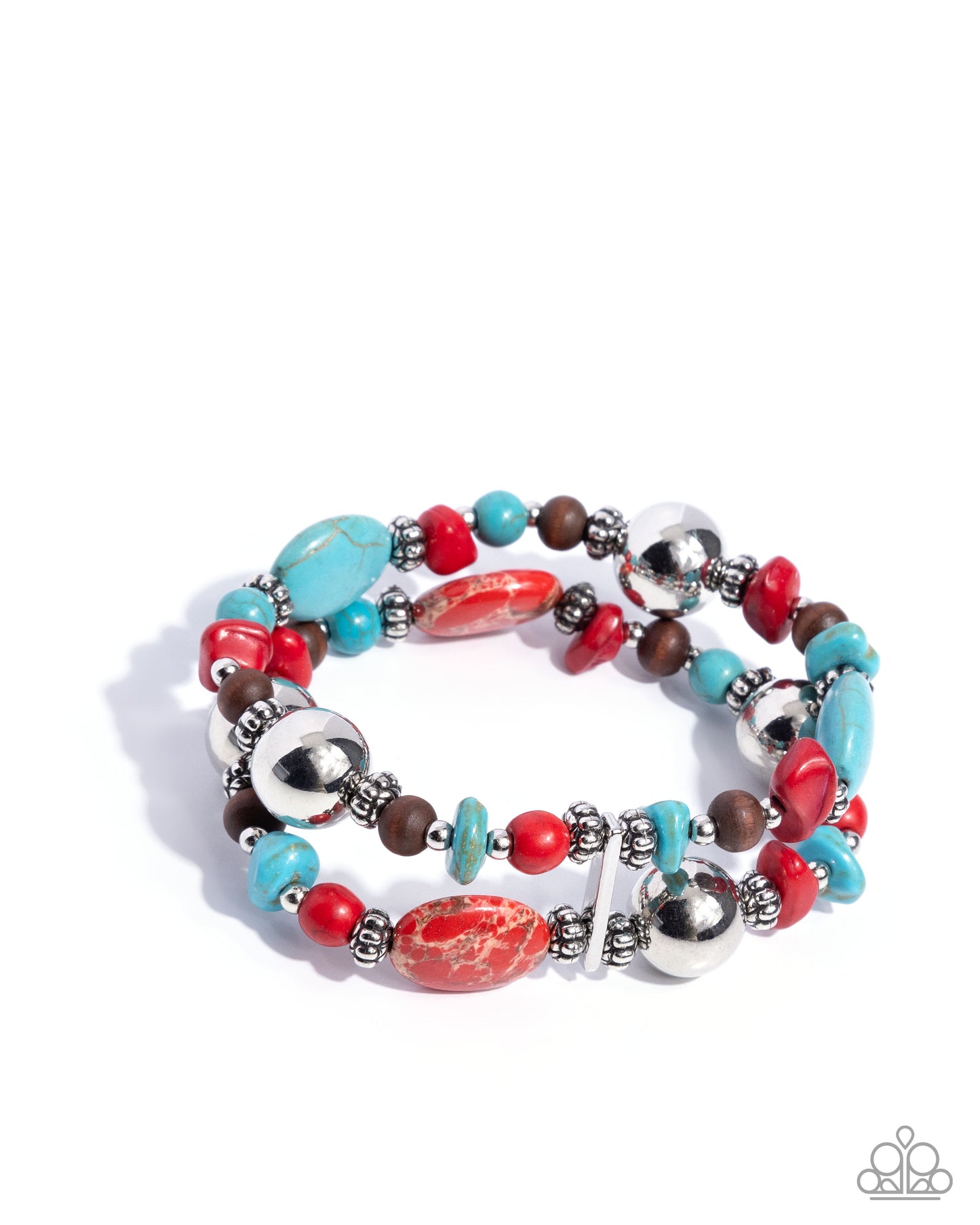 Heroic Harmony - red - Paparazzi bracelet