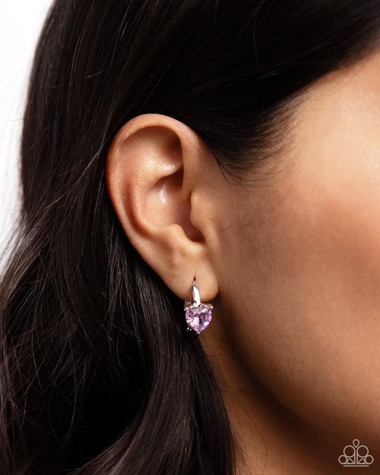 High Nobility - pink - Paparazzi earrings