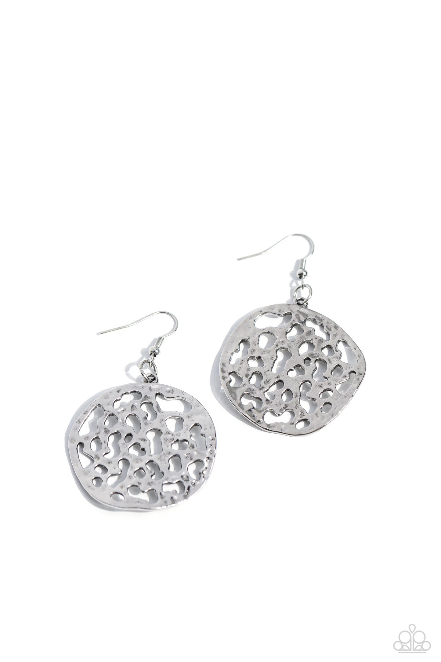 Holey Heirloom - silver - Paparazzi earrings