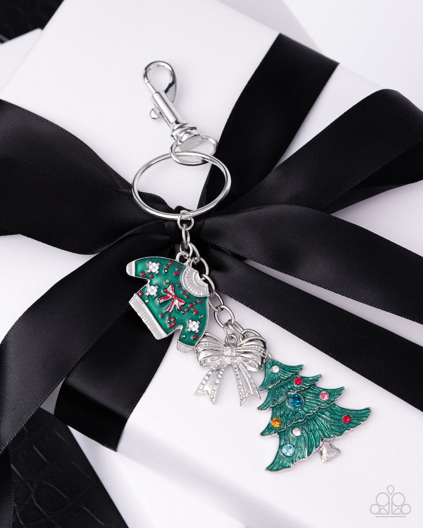Holiday Memories - multi - Paparazzi Christmas bag charm