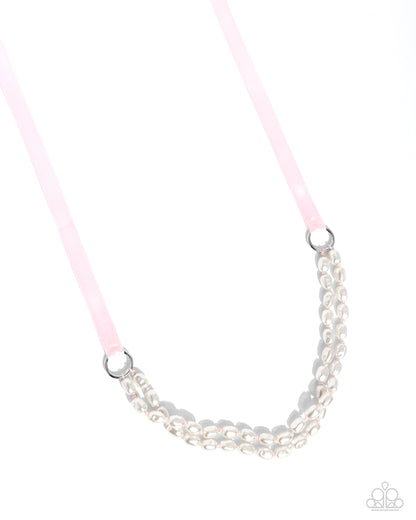 Honorable Haute - pink - Paparazzi necklace